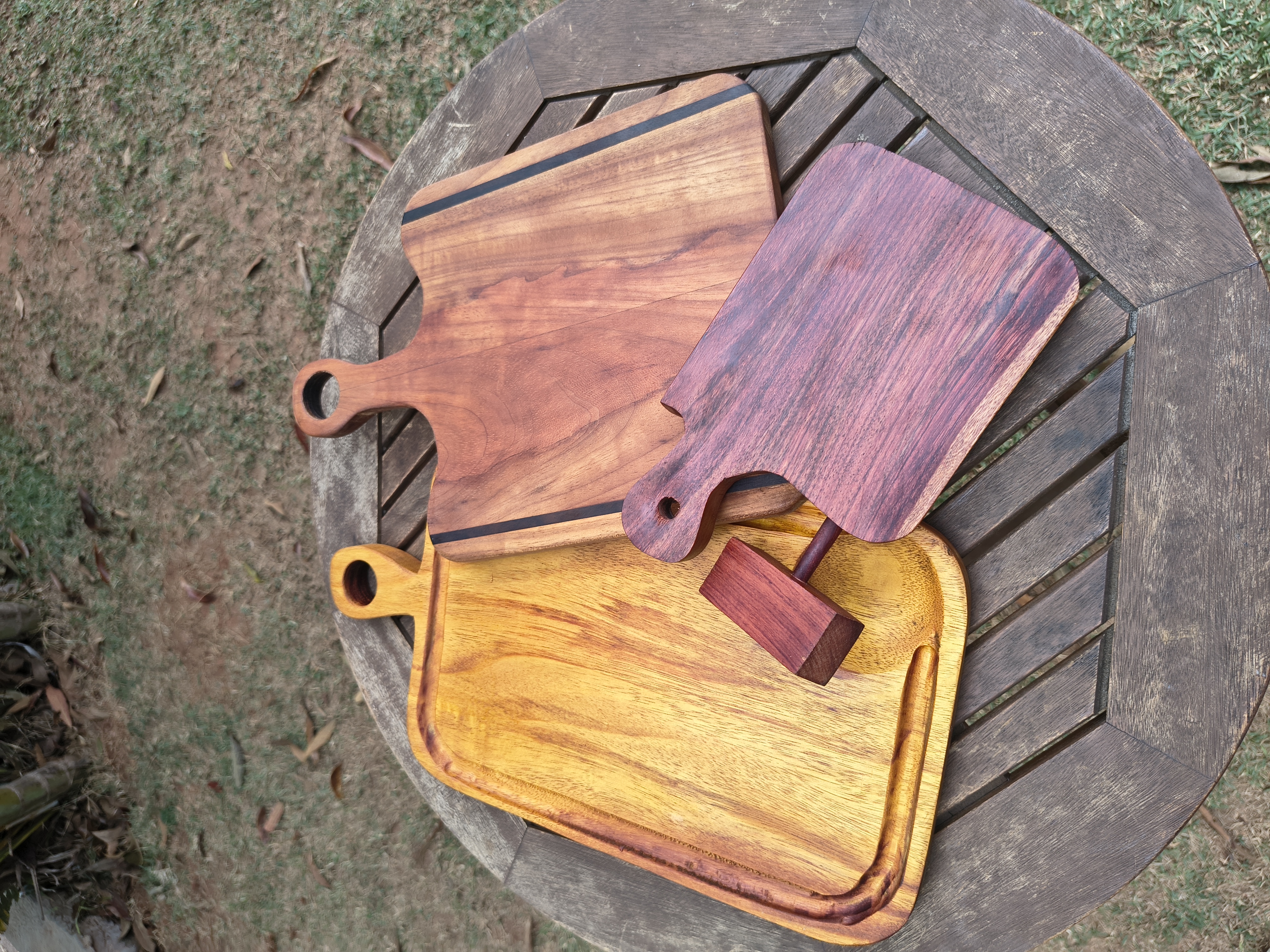 tábuas de madeira